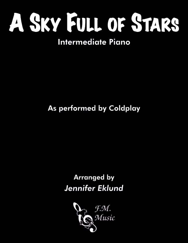 coldplay a sky full of stars piano